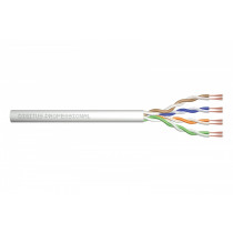 Digitus Kabel teleinformatyczny instalacyjny kat.5e, U/UTP, Eca, drut, AWG 24/1, PVC, 50m, Szary