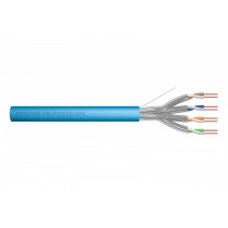 Digitus Kabel teleinformatyczny instalacyjny kat.6A, U/FTP, Dca, drut, AWG 23/1, LSOH, 500m, niebieski, szpula