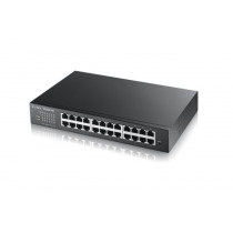 ZyXEL Przełącznik zarządzalny GS1900-24E-EU0103F 24port GbE Smart 24x100/1000