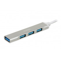 I-BOX HUB 4-PORTOWY USB3.0 + USB 2.0, SLIM
