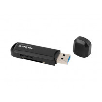 NATEC Czytnik kart pamięci Scarab 2 SD/Micro SD, USB 3.0 Czarny