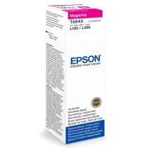 Epson Tusz T6643 MAGENTA 70ml butelka do L100/110/200/210/300/355/550