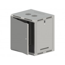 ALANTEC Szafa wisząca 19' 15U 600x500, drzwi metalowe FLAT PACK