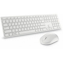 Dell Zestaw bezprzewodowy klawiatura + mysz KM5221W biały