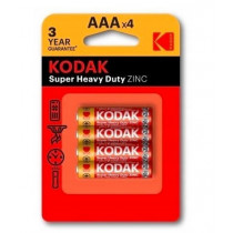 Kodak Baterie Heavy Duty AAA (R3) - blister 4szt
