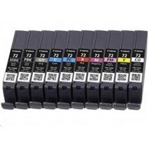 Canon 1LB PGI-72 MBK/C/M/Y/R ink cartridge black and colour standard capacity multipack