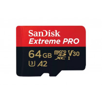SanDisk Karta Extreme Pro microSDXC 64GB 200/90 MB/s A2 V30
