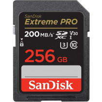 SanDisk Karta pamięci Extreme Pro SDXC 256GB 200/140 MB/s V30 UHS-I
