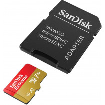 SanDisk Karta pamięci Extreme microSDXC 128GB 190/90 MB/s A2 V30 U3