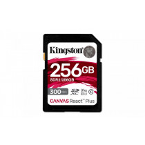 Kingston Karta pamięci SD 256GB Canvas React Plus 300/260 UHS-II U3