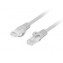 Lanberg Patchcord kat.6 UTP LSZH CU 0.5m szary fluke passed