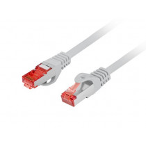 Lanberg Patchcord kat.6 FTP LSZH CU 10m fluke passed szary