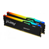 Kingston Pamięć DDR5 Fury Beast RGB 16GB(2*8GB)/5600 CL40