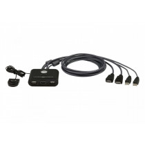Aten Przełącznik 2 portowy USB VGA FHD HDMI KVM Switch