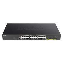 D-Link Przełącznik DGS-1250-28XMP 24GE PoE+ 4SFP+
