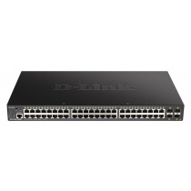 D-Link Przełącznik DGS-1250-52XMP 48GE PoE+ 4SFP+