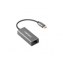NATEC Karta sieciowa Cricket USB-C 3.1 - RJ-45 1Gb na kablu