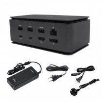 iTec Stacja dokująca USB4 Dual 4K HDMI DP with Power Deliwery 80 W + Zasilacz 112 W