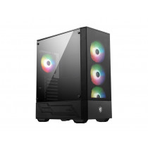 MSI Obudowa komputerowa MAG FORGE 112R wentylatory ARGB, szkło hartowane, 2xUSB