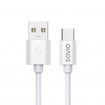 Savio Kabel USB-A - USB-C, 2A, 3m, CL-168