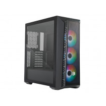 Cooler Master Obudowa MasterBox 520 Mesh black z oknem ARGB, Czarna