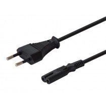 Savio Kabel zasilający ósemka 2pin, 1,2m, CL-97