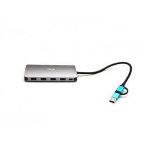 iTec Stacja dokująca USB 3.0/USB-C/Thunderbolt 3x Display Metal Nano Dock LAN +Power Delivery 100W