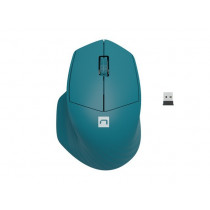 NATEC Mysz bezprzewodowa Siskin 2 1600 DPI Bluetooth 5.0 + 2.4GHz Niebieska