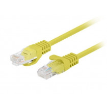 Lanberg Patchcord kat.5e UTP 1m żółty 10-pak PCU5-20CC-010