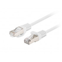 Lanberg Patchcord kat.6 FTP 0.25M 10-pack fluke passed biały
