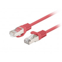 Lanberg Patchcord kat.6 FTP 1M 10-pack fluke passed czerwony