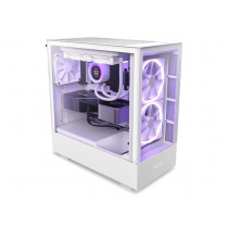 NZXT Obudowa H5 Elite z oknem Biała