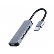 Gembird Hub 4-portowy USB (3xUSB 2.0, USB 3.1)