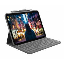 Logitech Etui z klawiaturą Slim Folio do iPada 10-tej generacji US szare