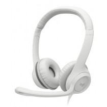 Logitech Zestaw słuchawkowy H390 Off-White 981-001286
