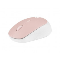 NATEC Mysz bezprzewodowa Harrier 2 Bluetooth 5.1 biało-różowa