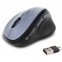 YENKEE Mysz bezprzewodowa ergonomiczna YMS 5050 SHELL 2400 DPI