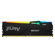Kingston Pamięć DDR5 Fury Beast RGB 16GB(2* 8GB)/5600 CL36 EXPO czarna