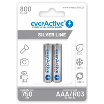 everActive Akumulatory R03/AAA 800 mAH blister 2 szt. technologia Ready To Use