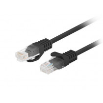 Lanberg Patchcord kat.6 UTP 7.5 m czarny fluke