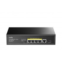 Cudy Przełącznik GS1005PTS1 5xGE PoE+ 1xSFP 120W