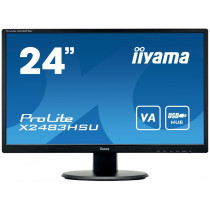 iiyama Monitor 23.8 cala X2483HSU-B5 VA,HDMI,DP,USBx2,2x2W,ACR-80M:1