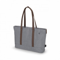 Dicota Torba na laptopa 13-14,1 cali Shopper Eco Motion jasnoszara