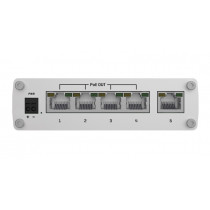 Teltonika Przełącznik przemysłowy TSW101 5xGbE 4xPoE+