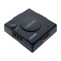 LogiLink Mini przełącznik wzmacniacza HDMI 3na1
