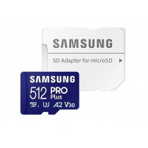 Samsung Karta pamięci microSD PRO+ MD-MD512SA/EU + adapter