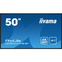 iiyama Monitor wielkoformatowy 50 cali LE5041UHS-B1 VA,4K,18/7,LAN,USB,HDMI