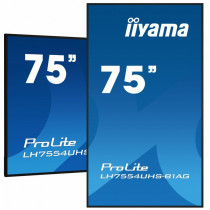 iiyama Monitor wielkoformatowy 75 cala LH7554UHS-B1AG 24/7,IPS,ANDROID.11,4K,SDM,2x10W