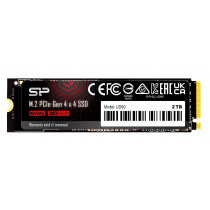Silicon-Power Dysk SSD UD90 2TB PCIe M.2 2280 NVMe Gen 4x4 5000/4800 MB/s