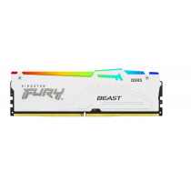Kingston Pamięć DDR5 Fury Beast RGB 16GB(1*16GB)/5200 CL40 biała